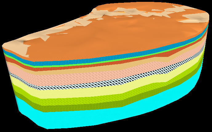                    三维地质模型